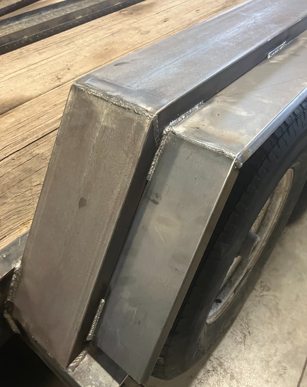 2nd fender weld 2nd fender weld